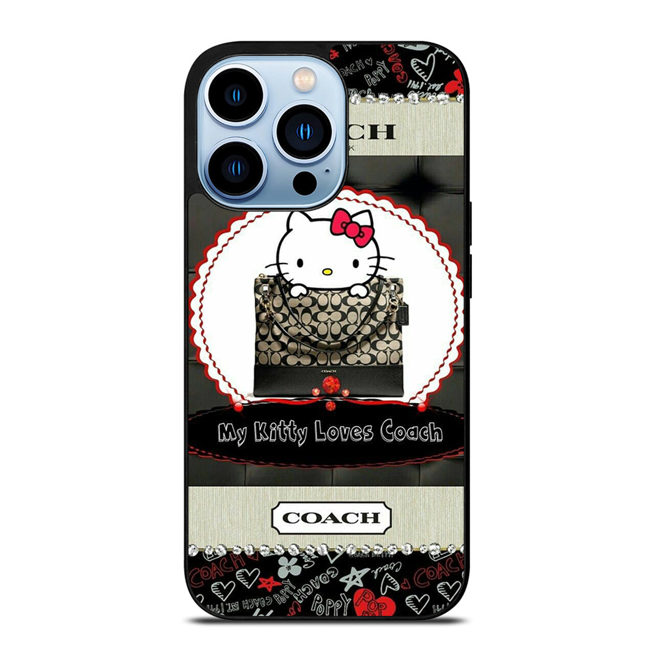 HELLO KITTY LOVES COACH iPhone 13 Pro Max Case Cover